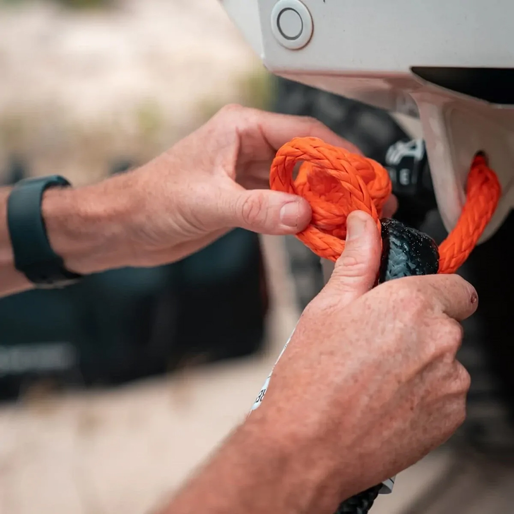 Tuff Terrain 10T Soft Shackle with Braided Sheath - TTBSS10